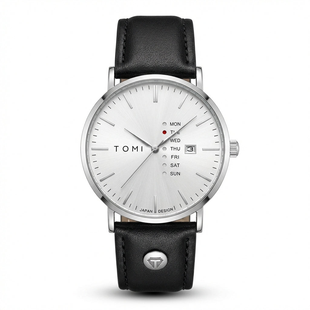 TOMI Prime Sleek Minimalist Quartz Watch
