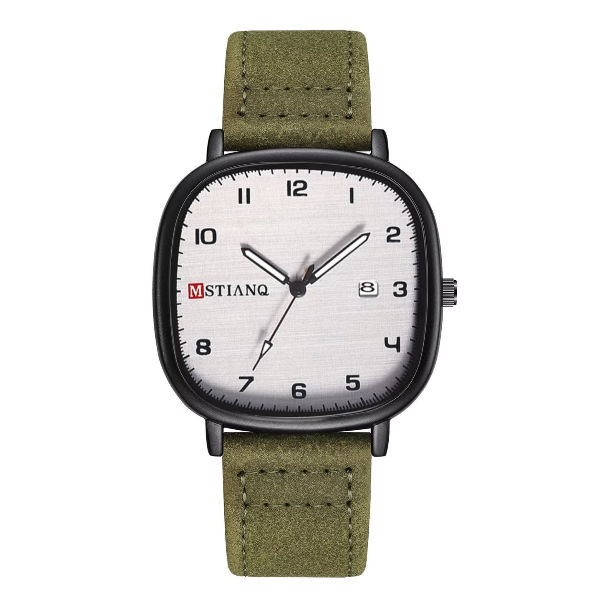 “MSTIANQ” Leather Strap Luxury Watch