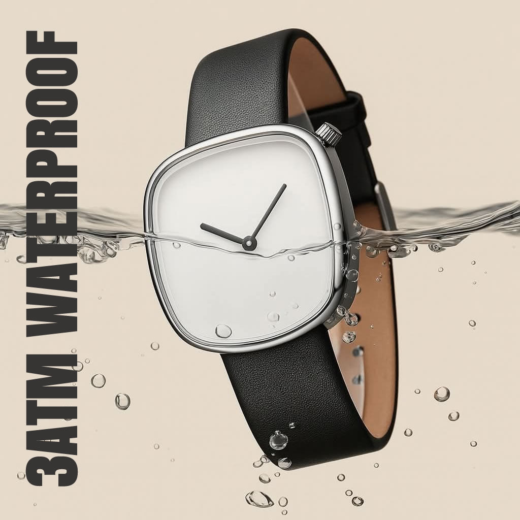 TOMI Classic Leather Strap Watch