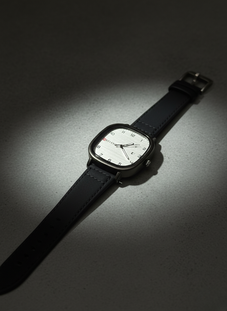 “MSTIANQ” Leather Strap Luxury Watch