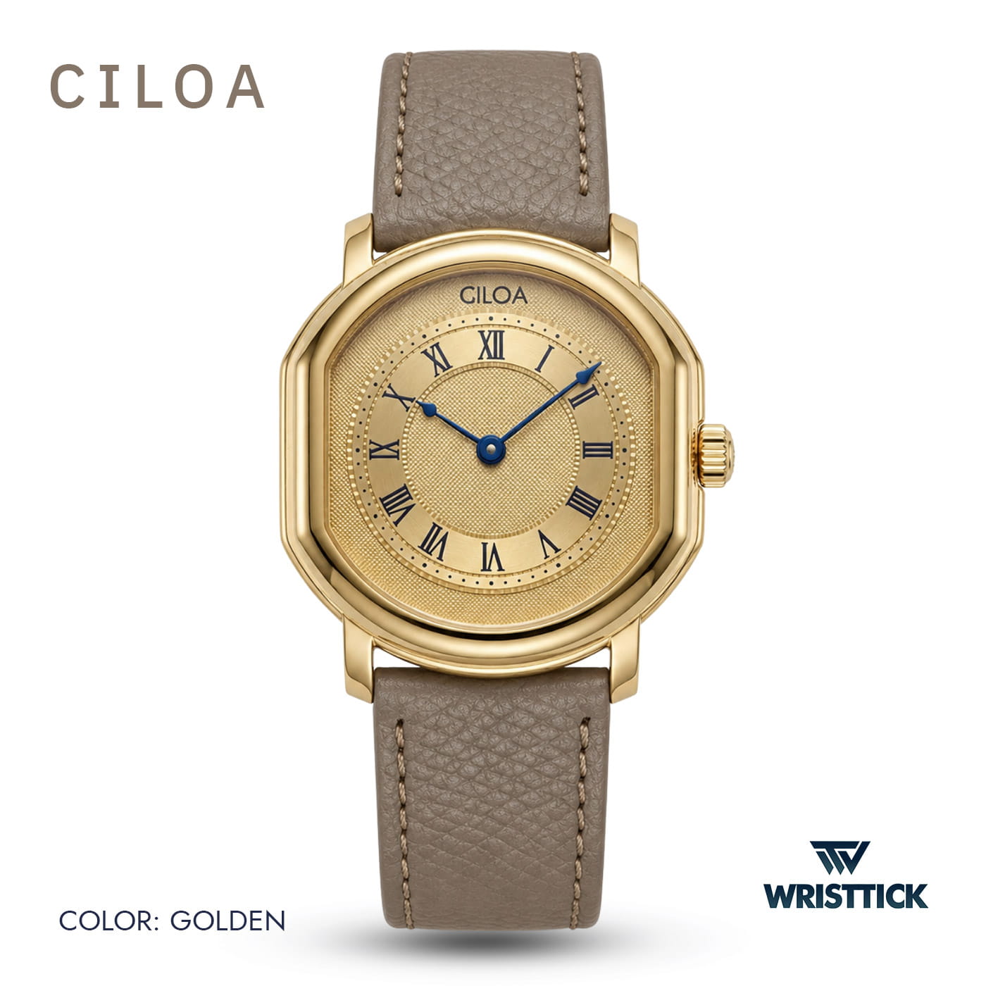 CILOA Retro Gold Quartz Watch