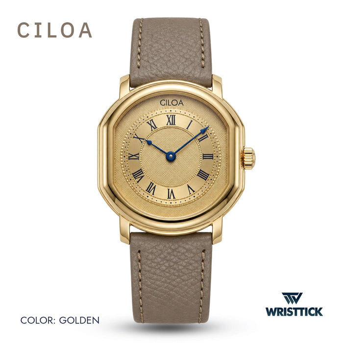 CILOA Retro Gold Quartz Watch