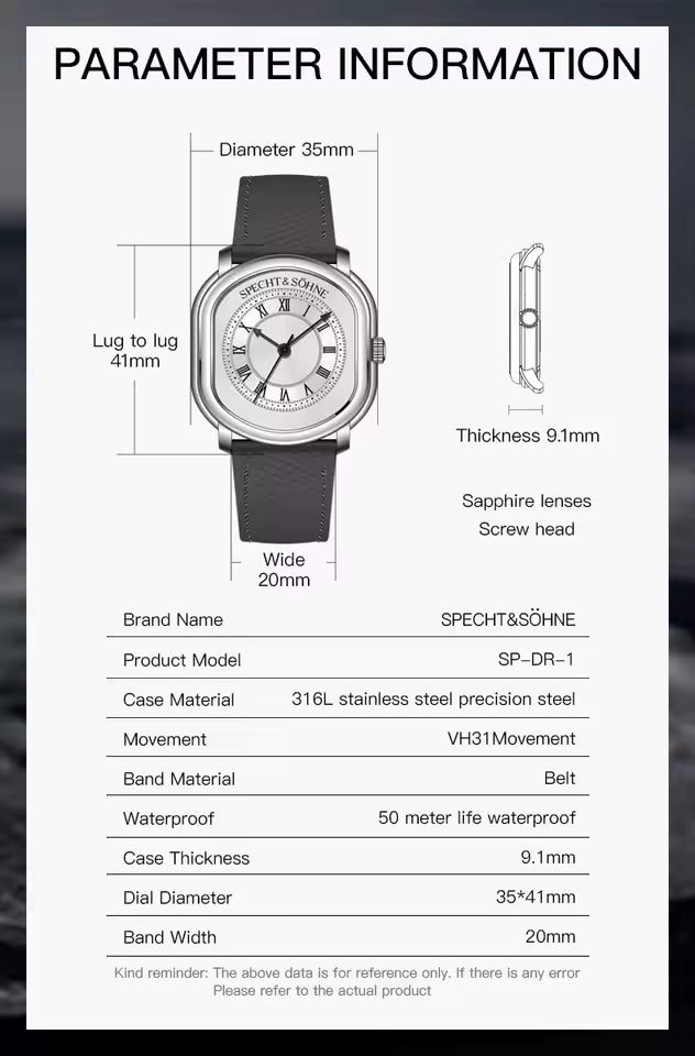 CILOA Retro Gold Quartz Watch