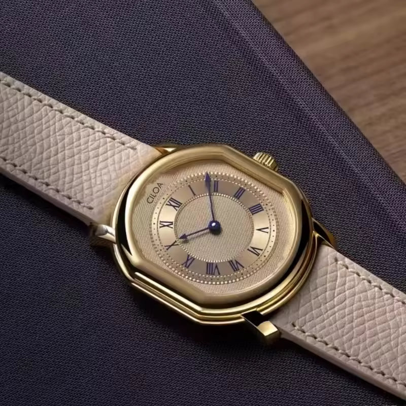 CILOA Retro Gold Quartz Watch