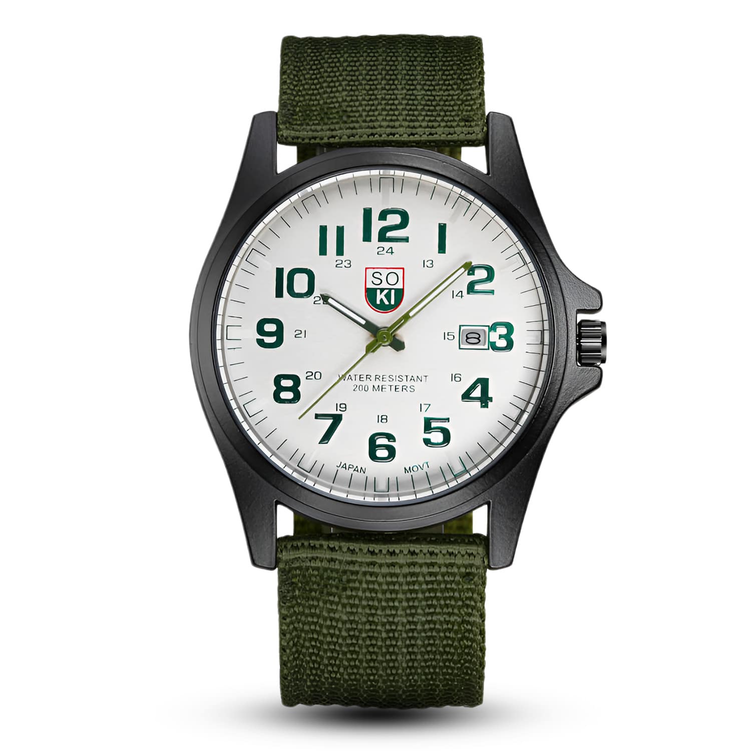 "Soki" Man's Luxury Calendar Quartz Watch